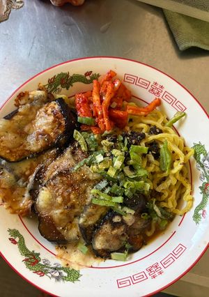 冷やしチーズナスカレーラーメン-レシピのメイン写真