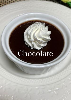 濃厚チョコプリン-レシピのメイン写真