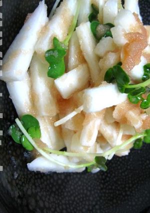 山芋と貝割れの明太子和え♪-レシピのメイン写真