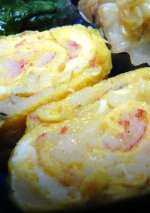カニチーズ卵焼き-レシピのメイン写真