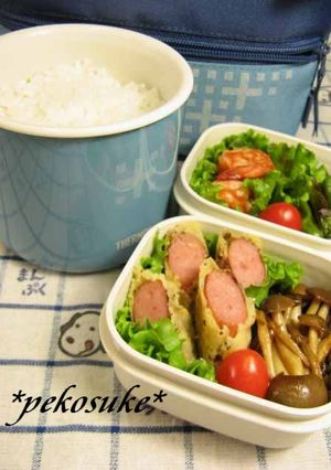 ウインナーのチーズ衣焼き♪-レシピのメイン写真