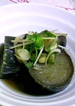 体に染みる茄子の煮浸し-レシピのメイン写真