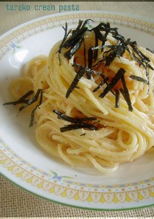 たらこのクリームパスタ-レシピのメイン写真