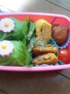 小学生のお弁当(夏休み編)1-レシピのメイン写真