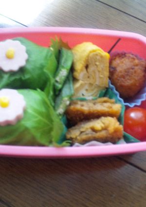 小学生のお弁当（夏休み編）1-レシピのメイン写真
