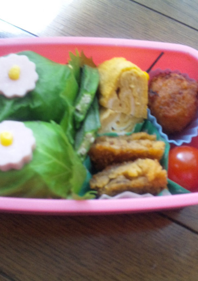 小学生のお弁当（夏休み編）1-レシピのメイン写真