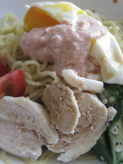 ピリッ!ラーメンサラダ☆明太マヨ風-レシピのメイン写真