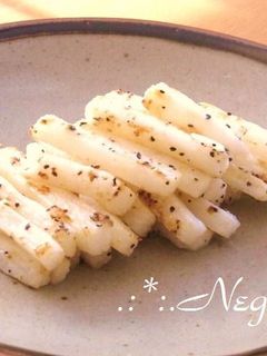 ∮ 長芋の✰ピリリ✰彡黒コショウ炒め ∮-レシピのメイン写真