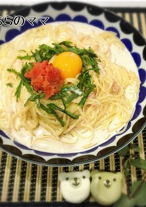 やった♪五右衛門風たらこのカルボナーラ-レシピのメイン写真