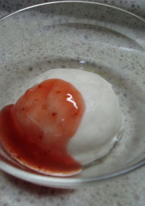 ♪水切りヨーグルトでレアチーズケーキ♪-レシピのメイン写真