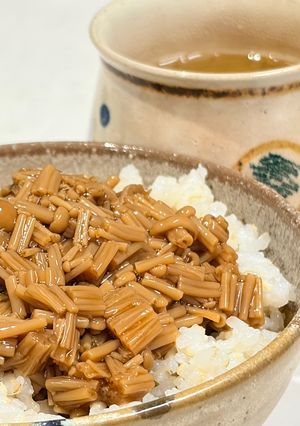 えのき&すき焼きのタレ&ぽん酢でなめ茸-レシピのメイン写真