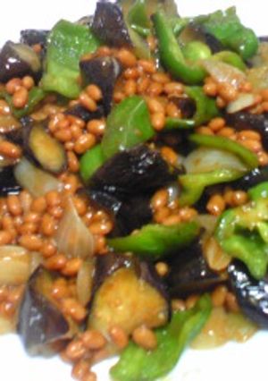 ☆納豆と夏野菜のカレー炒め☆-レシピのメイン写真