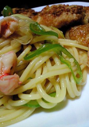 ドレッシングDEパスタ♪-レシピのメイン写真