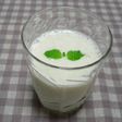 バナナとりんごのスムージー