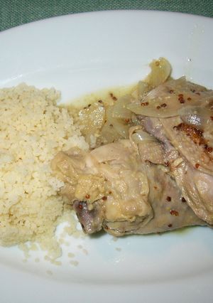 鶏肉のマスタード煮-レシピのメイン写真