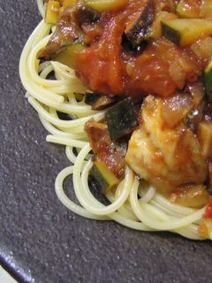 さんまのトマトパスタ-レシピのメイン写真