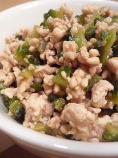 ☆ゴーヤの鶏そぼろふりかけ☆-レシピのメイン写真