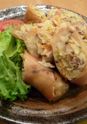 我が家の定番♪野菜たっぷり春巻き-レシピのメイン写真