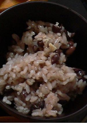 圧力鍋でお赤飯～お食い初め～-レシピのメイン写真