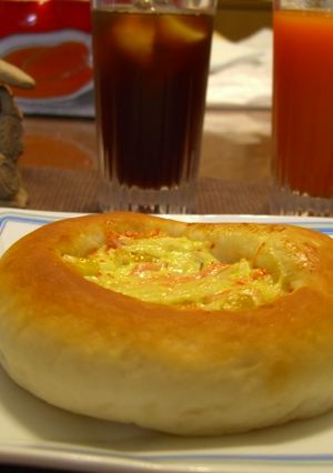 カニコーンマヨパン-レシピのメイン写真