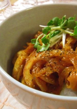 簡単で旨！カレーちくわどんぶり★-レシピのメイン写真