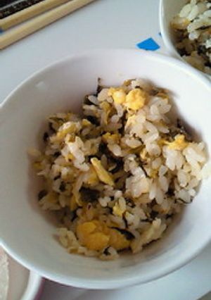 忙しい朝に♪簡単☆高菜チャーハン♪-レシピのメイン写真