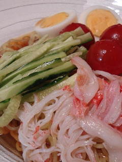 海からサラダフレーク 冷やしラーメン-レシピのメイン写真
