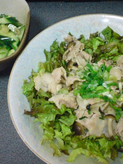 豚肉としめじのねぎ塩炒め-レシピのメイン写真