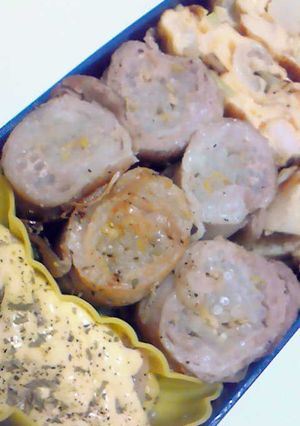 お弁当やおかずに・・肉巻きもやし♪-レシピのメイン写真