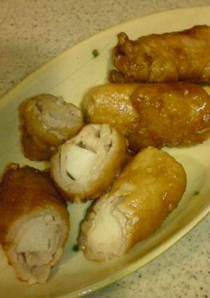 簡単♪長いもの豚肉巻☆バター醤油☆-レシピのメイン写真