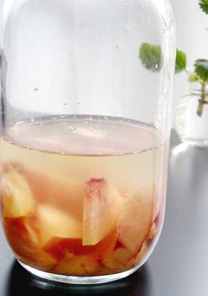 桃の天然酵母　～夏の天然酵母作りのコツ～-レシピのメイン写真