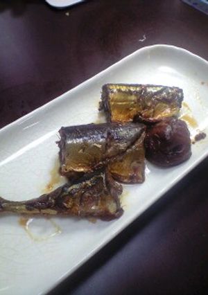 秋が旬!!圧力鍋で秋刀魚の梅煮★-レシピのメイン写真