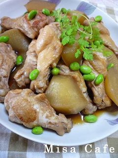 鶏手羽元と大根煮-レシピのメイン写真