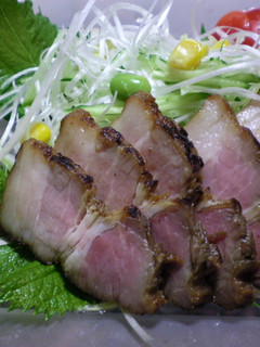 フライパンだけで♡しっとり~な塩麹焼豚*-レシピのメイン写真
