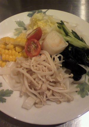 サラダうどん-レシピのメイン写真