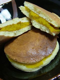 残ったかぼちゃでどら焼き-レシピのメイン写真