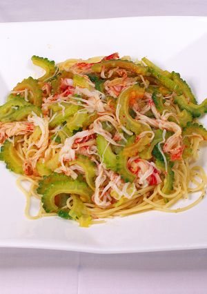 ゴーヤスパゲティ-レシピのメイン写真