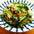 簡単☆ツナのそうめんチャンプルー