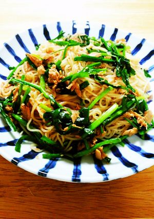簡単☆ツナのそうめんチャンプルー-レシピのメイン写真