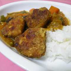 รูปของ やみつき？チキンカレー★