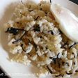 塩昆布のガーリックライス