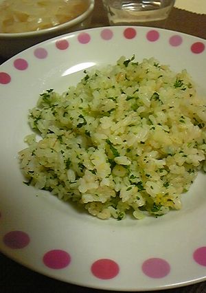 香り爽やかパセリご飯-レシピのメイン写真