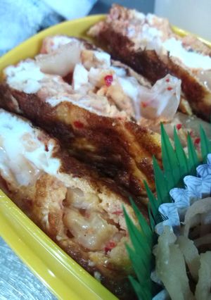 お弁当にも♪キムチの玉子焼き-レシピのメイン写真