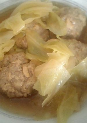 ★-肉団子とキャベツのスープ-★-レシピのメイン写真