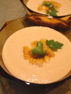 豆乳冷製スープ-レシピのメイン写真