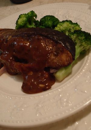 かんぱち・鰤のバルサミコ焼き-レシピのメイン写真
