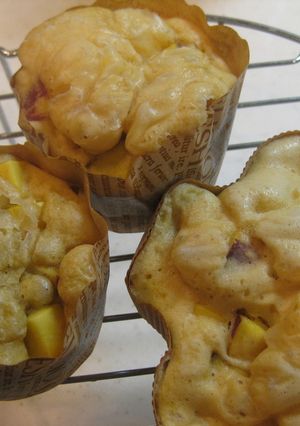 レンジで簡単♪さつま芋蒸しパン-レシピのメイン写真