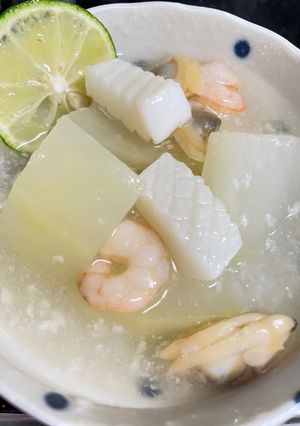 生姜香るとうがん煮-レシピのメイン写真