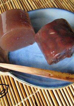 ❤ あずき缶 de 水羊羹 ❤-レシピのメイン写真