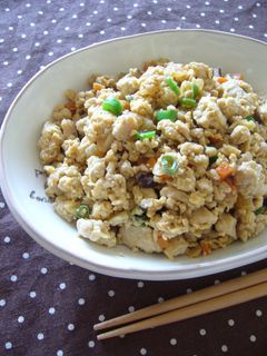 栄養満点♪炒り豆腐-レシピのメイン写真
